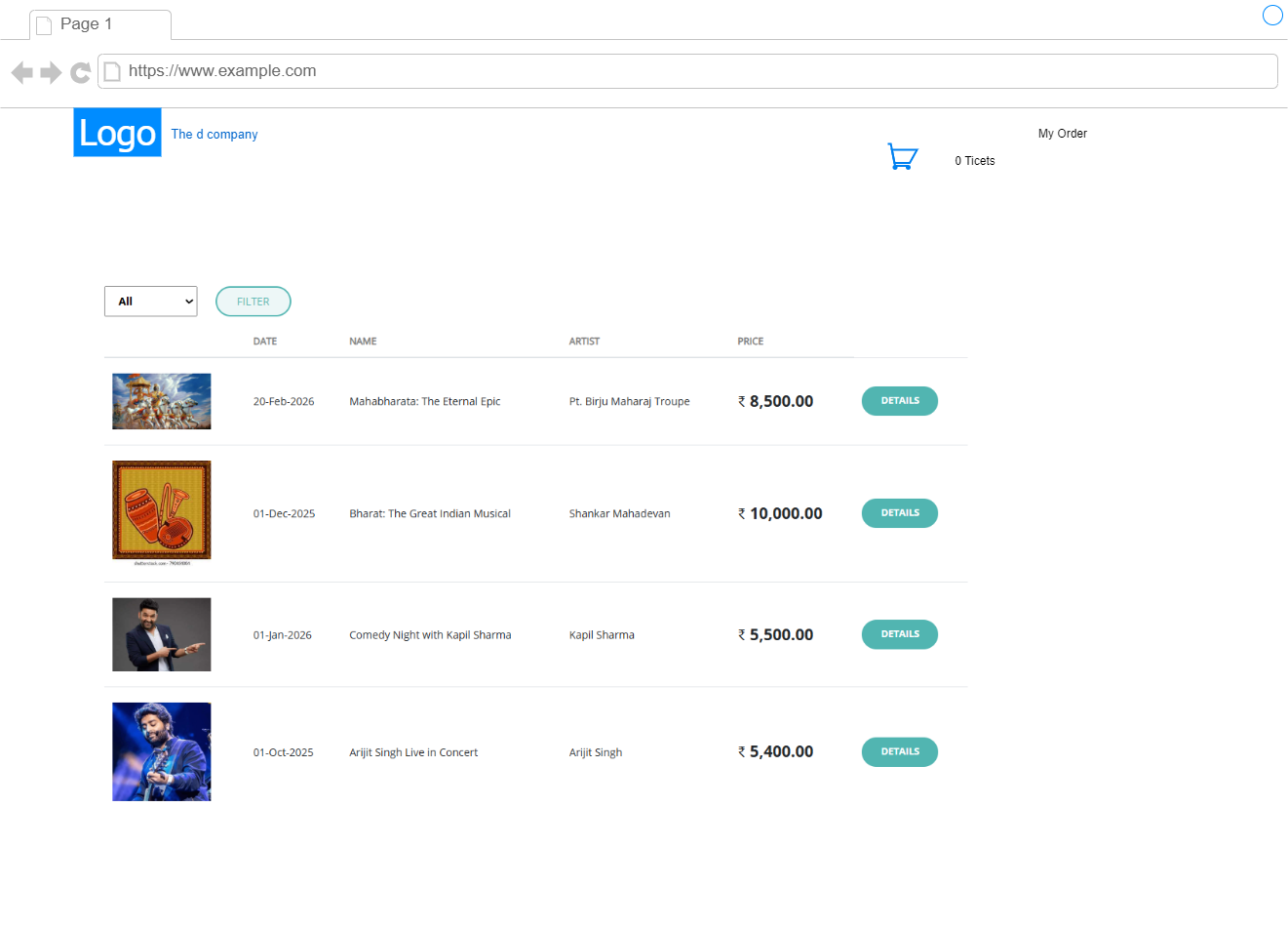 wireframe-Landing-page